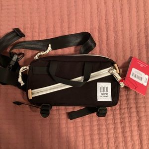 Topo Designs Mini Quick Pack Canvas Black